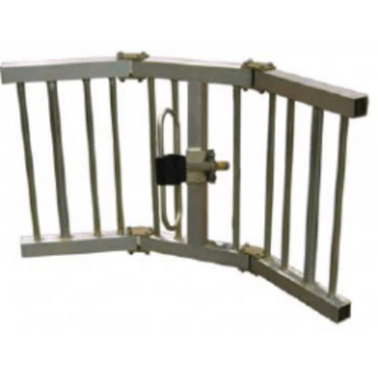 RFI - CSA10-67-P UHF Single Dipole Base Antenna with Corner Screen 406-512MHz - 4.3-10