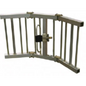 RFI CSA10-67-P - UHF Single Dipole Base Antenna with Corner Screen 406-512MHz - 4.3-10