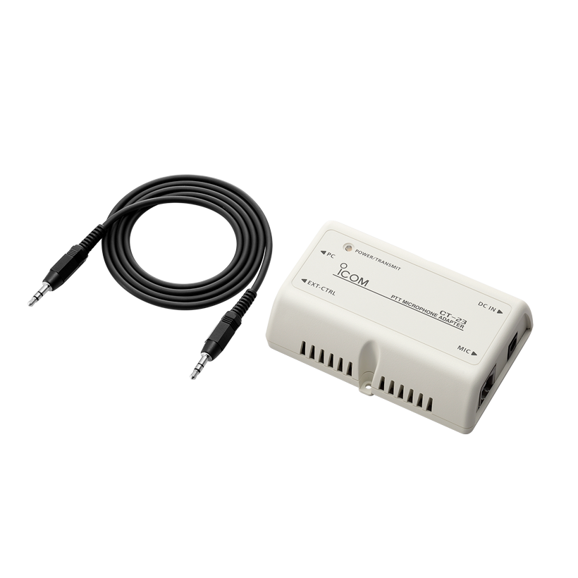 ICOM CT23 PTT Microphone Adaptor