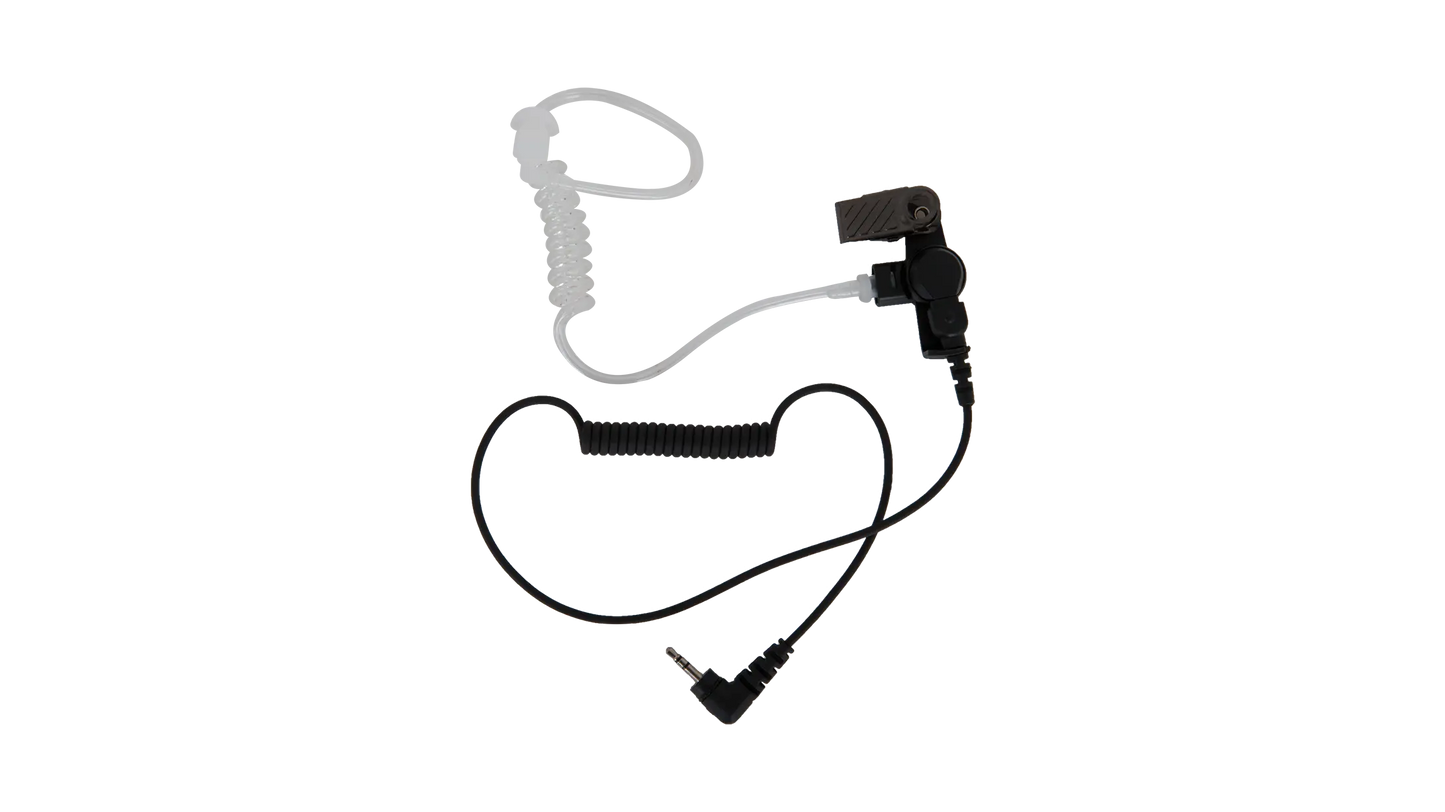 Hytera EAS03 Clear Airtube Style Receive Only Headset 2.5mm - Foxtrot Communications