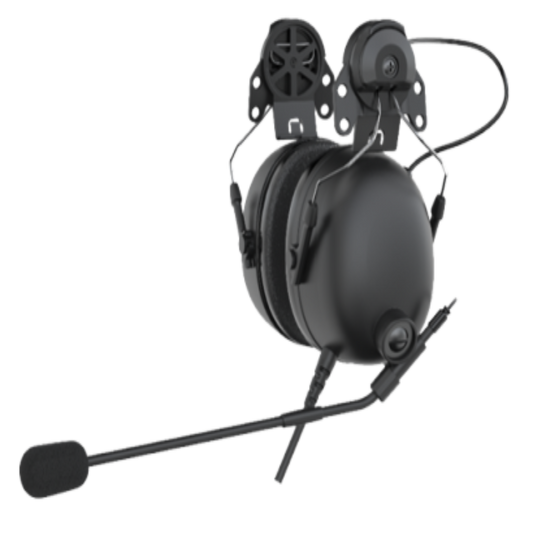 Hytera ECN50-P Heavy Duty Hard hat Mounted Headset