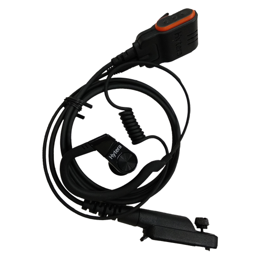 Hytera EHN33 Single Wire C-Style Headset - Foxtrot Communications