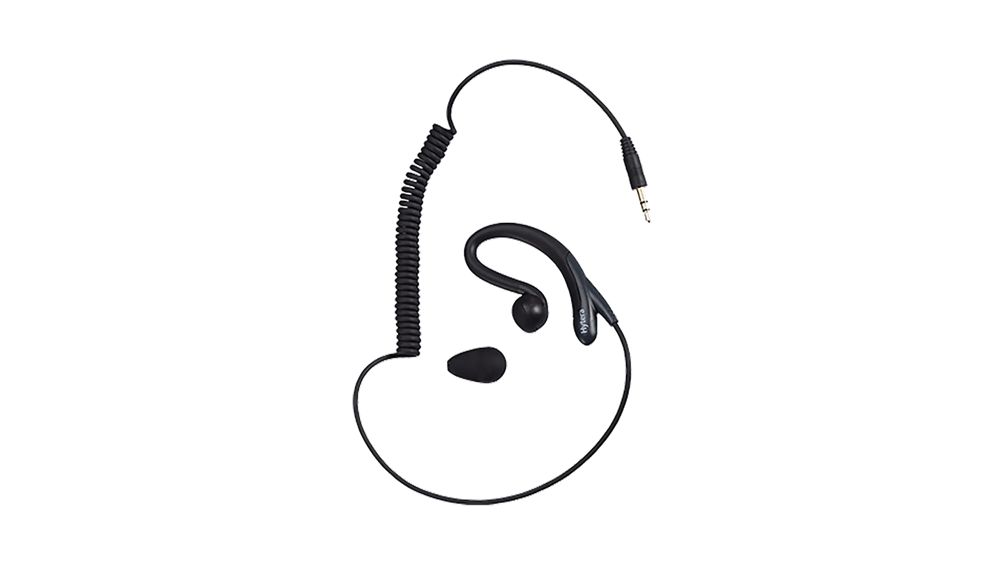 Hytera EH-01 C Style Receive Only Headset 3.5mm - Foxtrot Communications