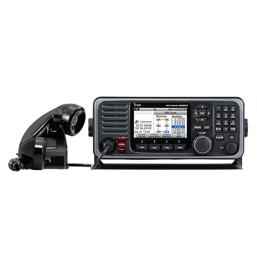 ICOM GM800 MF/HF GMDSS Marine Fixed Mount Radio - Foxtrot Communications