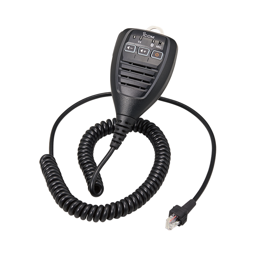 ICOM HM215 Speaker Microphone - IP503H via BC218 Charger