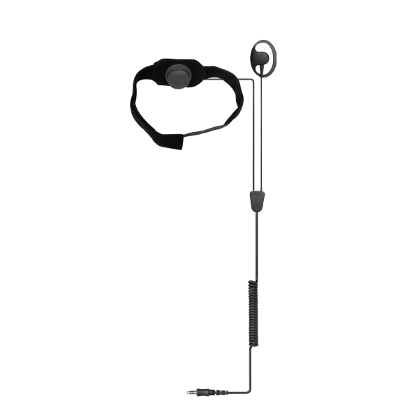 Hytera POA61-Ex ATEX Throat Mic Headset - Foxtrot Communications