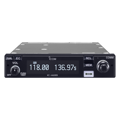 ICOM IC-A220 NON TSO Air to Ground Panel Mount Radio - Foxtrot Communications