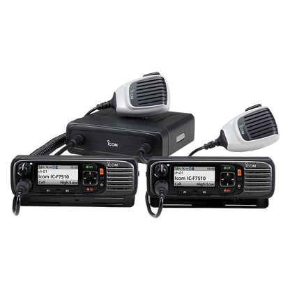 ICOM IC-F7510 VHF P25 Digital Commercial Mobile Radio