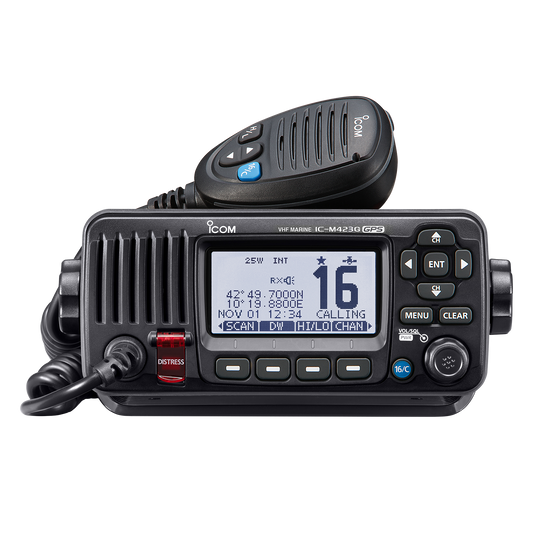 ICOM IC-M423GB VHF Marine Fixed Mount Radio - Foxtrot Communications