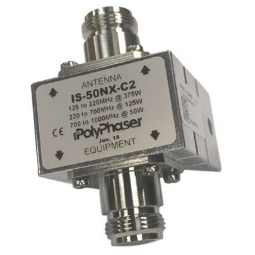 RFI IS-50NX-C2 - PolyPhaser Surge Protector - 125MHz - 1GHz