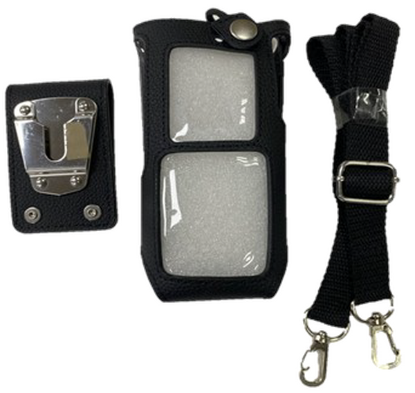 Hytera LCY025 Leather Carry Case - Foxtrot Communications