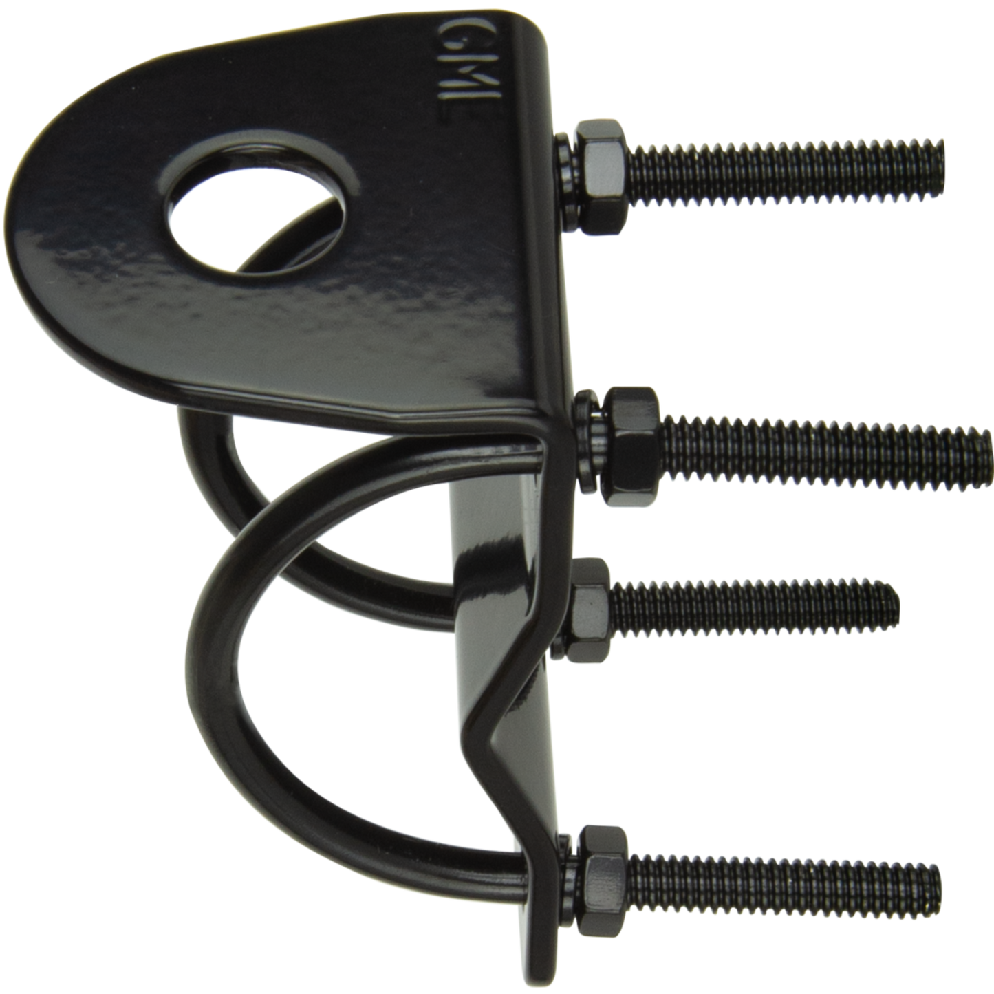 GME MB024B 3mm Right Angle Antenna Mounting Bracket - Black
