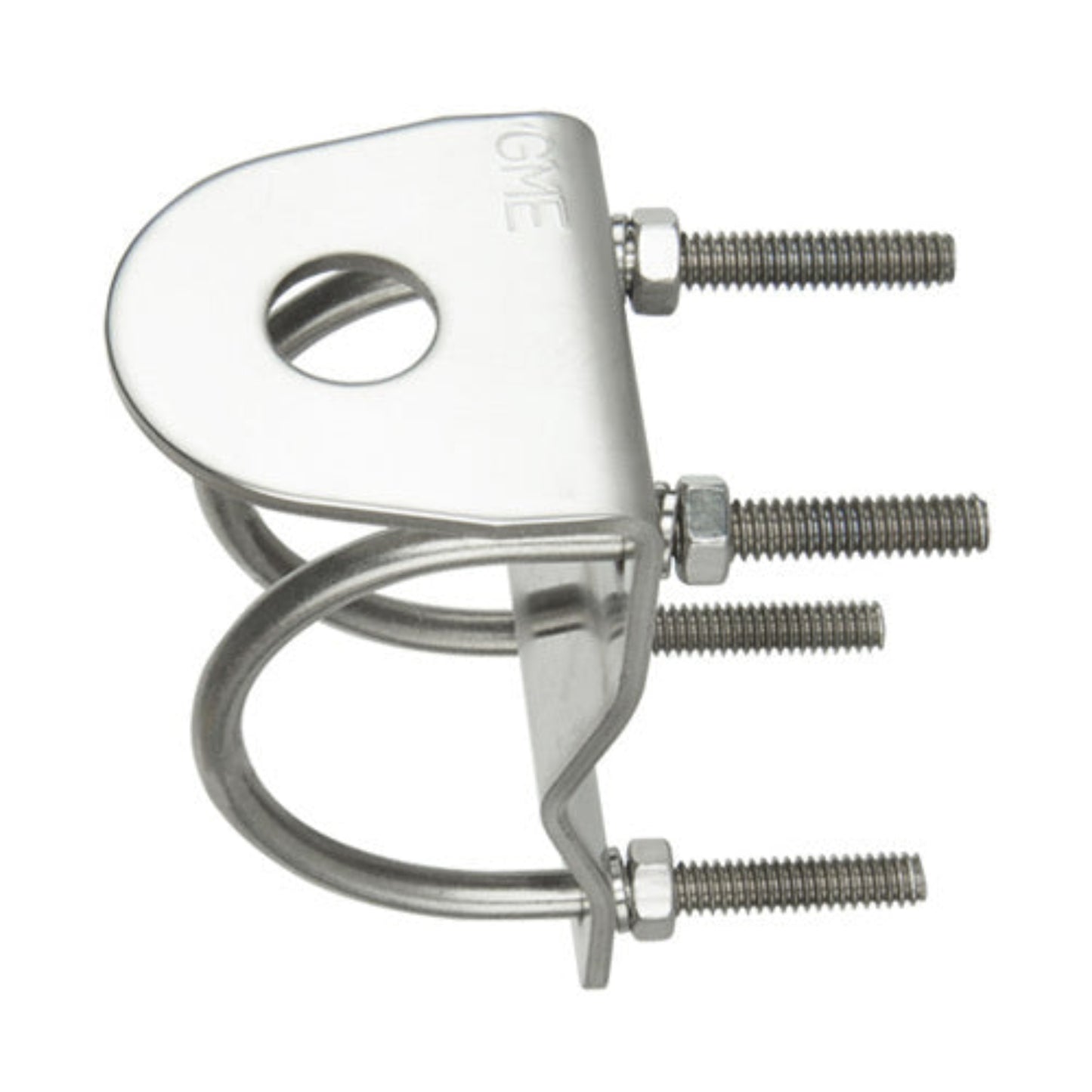 GME MB024SS 3mm Right Angle Stainless Steel Antenna Mounting Bracket