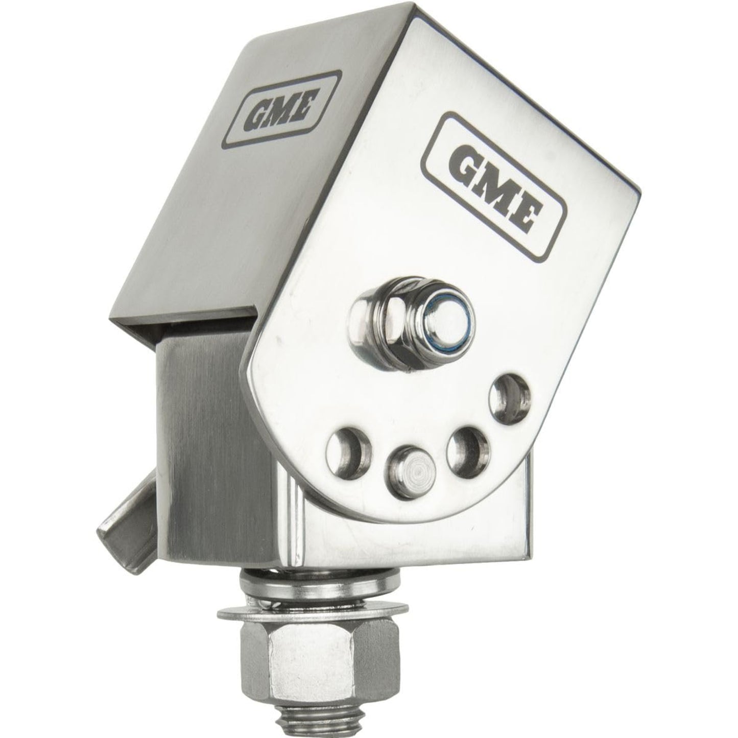 GME MB042 Stainless Steel Fold Down Antenna Mounting Bracket