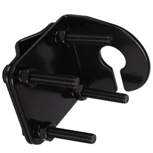 GME MB411B 2.5mm Stainless Steel Mirror Mount Antenna Bracket - Black