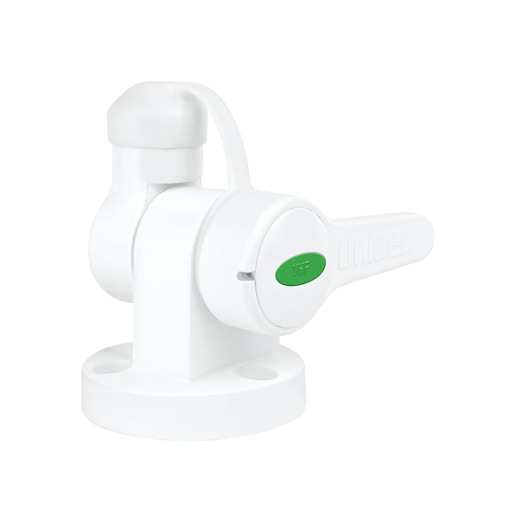 Uniden MBM10 - Marine Round Antenna Base - Single Hinge