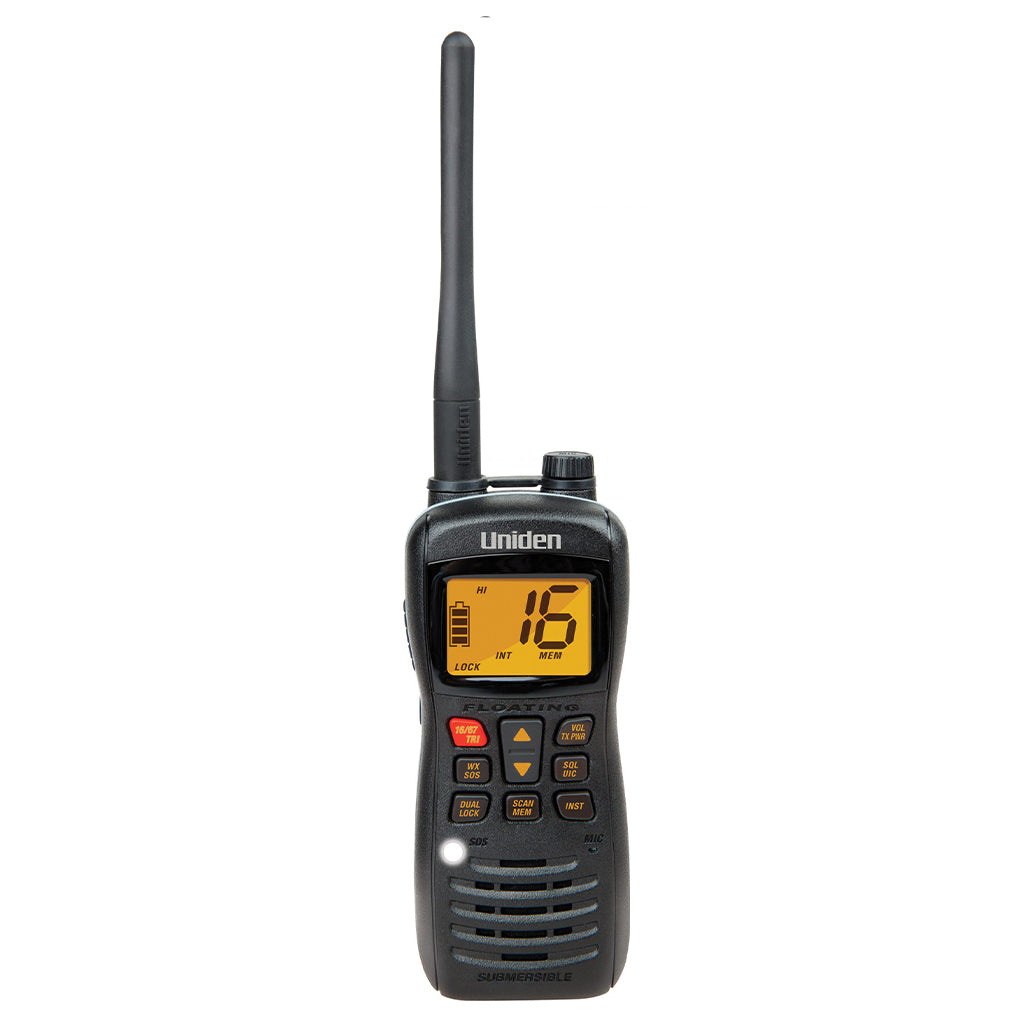 Uniden MHS127 VHF Marine Portable Radio 5W