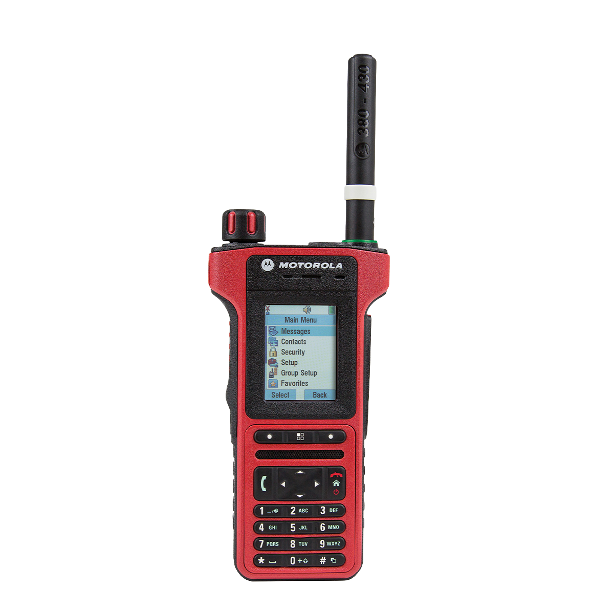 Motorola MTP8550Ex ATEX IECEx TETRA Portable Transceiver - Full Keypad