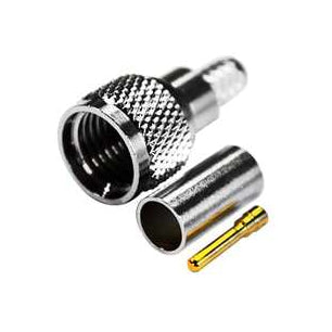 Muhf Axis MUHF Crimp MINI-UHF Plug for RG58 – Foxtrot Communications