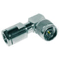 RFI N-258 - Pulse N Type Plug Solder/Clamp Right Angle Connector for RG213