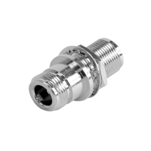 RFI N-46 - Pulse N Type Socket to N Type Socket Adaptor - Bulkhead