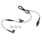 Motorola NNTN8295 - Single Wire Earbud, 116cm, Black