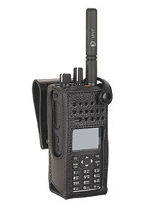 Motorola PMLN5842A Hard Leather Case 2.5" Swivel Belt Loop (full keypad) - Foxtrot Communications
