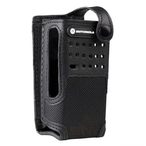Motorola PMLN5846 Hard Leather Case 3" Swivel Belt Loop (non-display)