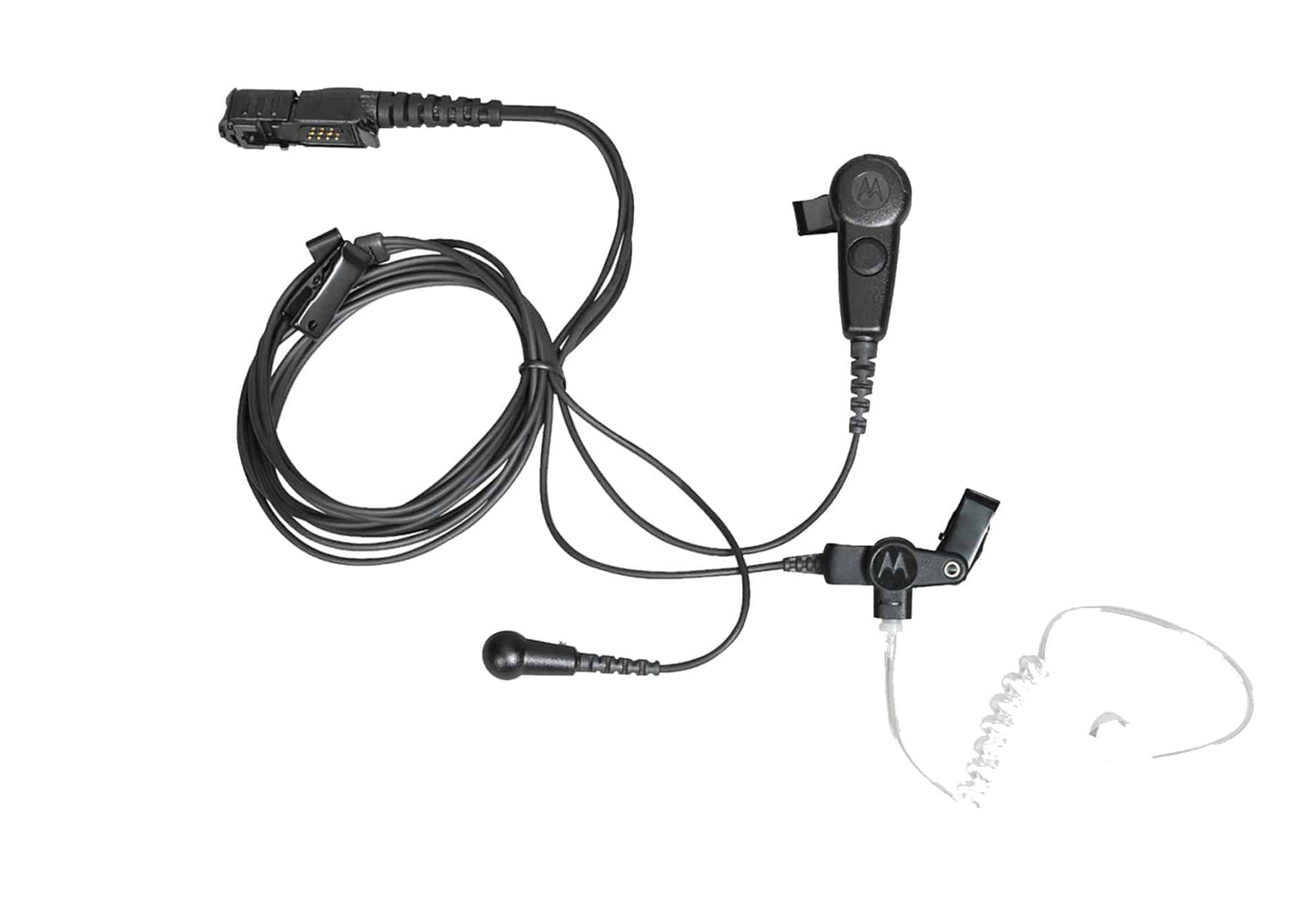Motorola PMLN6754 IMPRES 3-Wire Surveillance Kit - Black