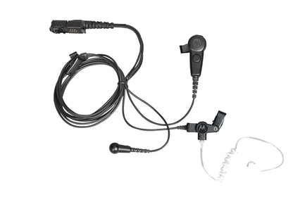 Motorola PMLN6754 IMPRES 3-Wire Surveillance Kit - Black