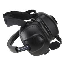 Motorola PMLN6760A Heavy-Duty Behind-the-Head Headset - Foxtrot Communications