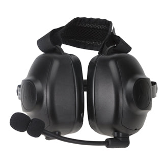 Motorola PMLN6852A Behind-the-Head Heavy Duty Headset, GCAI - Foxtrot Communications