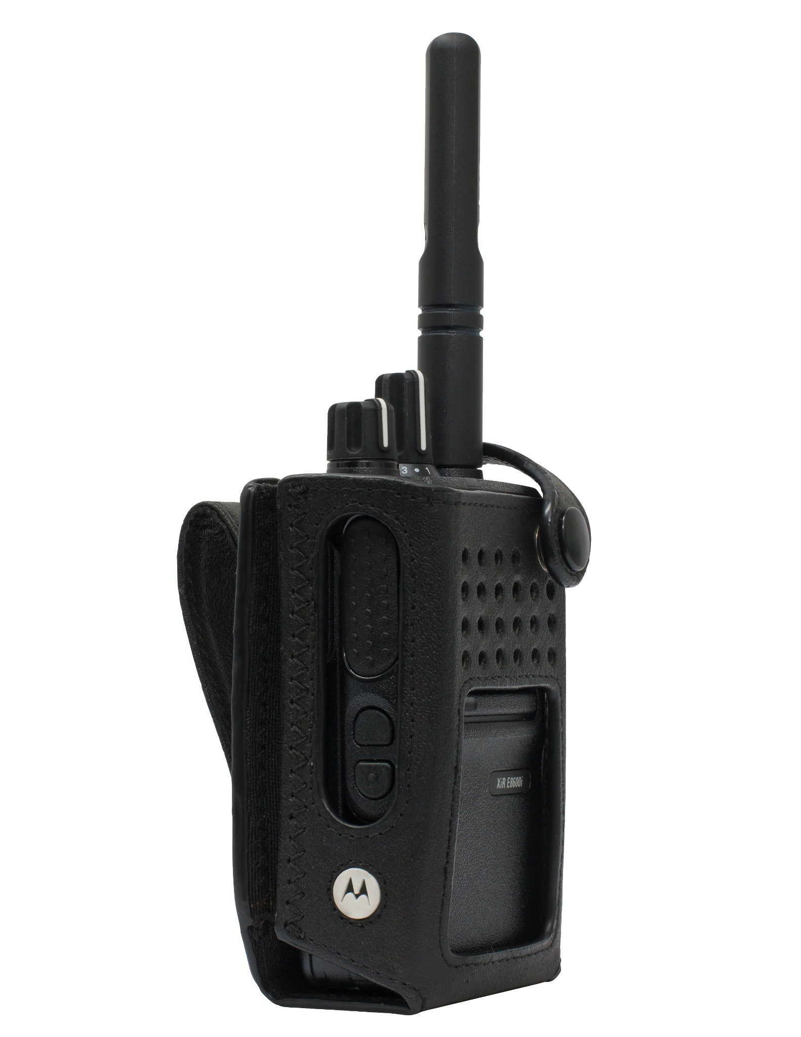 Motorola PMLN7536A Leather Carry Case with 3 inch Fixed Belt Loop - Foxtrot Communications