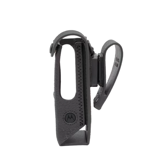 Motorola PMLN8300 Hard Leather Carry Case with 2.5" Swivel Belt Loop - R7