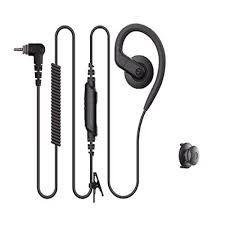 Motorola PMLN8311A Earhook Single Wire Headset - Curve