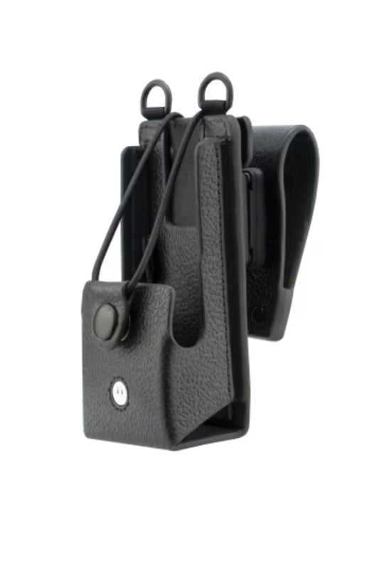 Motorola PMLN8434A Hard Leather Carry Case for 2.5" Swivel Belt Loop - R2