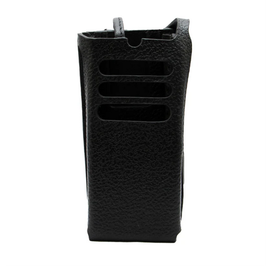 Motorola PMLN8665A Hard Leather Carry Case with 3" Swivel Belt Loop NKP - R5