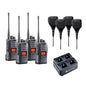 Midland PRO5X-4 UHF Analogue Portable Radio - Quad Pack