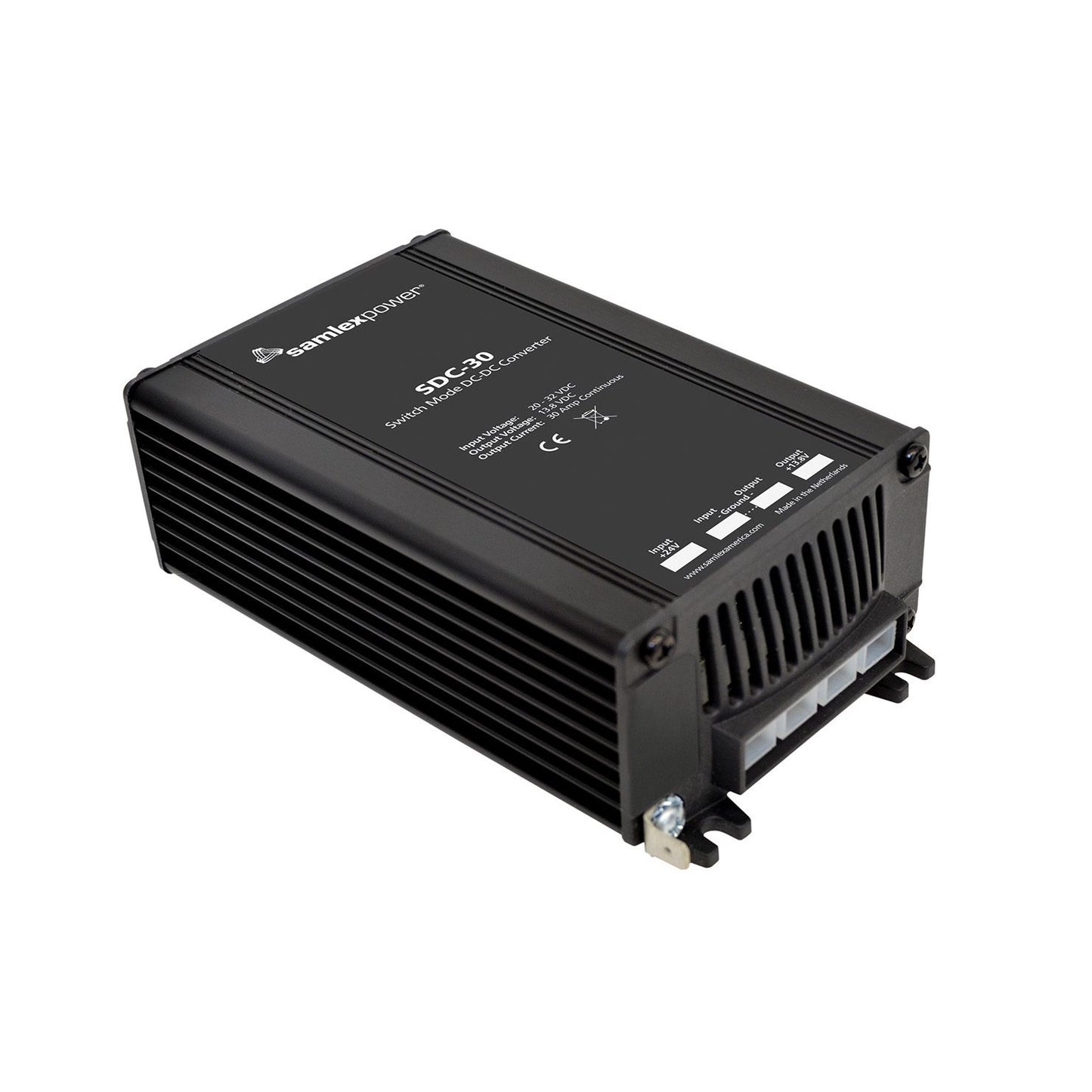 Samlex SDC-30 - DC-DC 30A Voltage Converter 20-32VDC - 13.8VDC