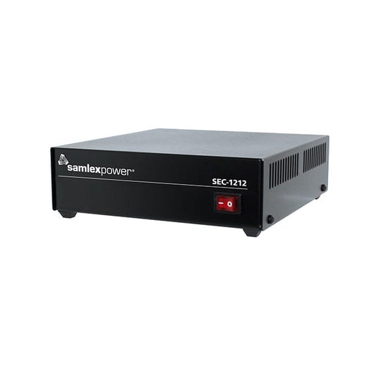 Samlex SEC-1212 - Desktop Switching 10A Power Supply 100-240VAC, 13.8VDC