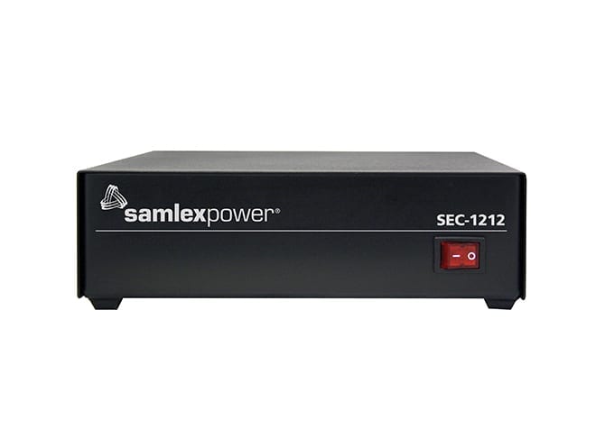 Samlex SEC-1212 Desktop Switching 10A Power Supply 100-240VAC, 13.8VDC