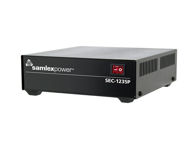 Samlex SEC-1235P Desktop Switching 30A Power Supply 100-240VAC, 13.8VDC