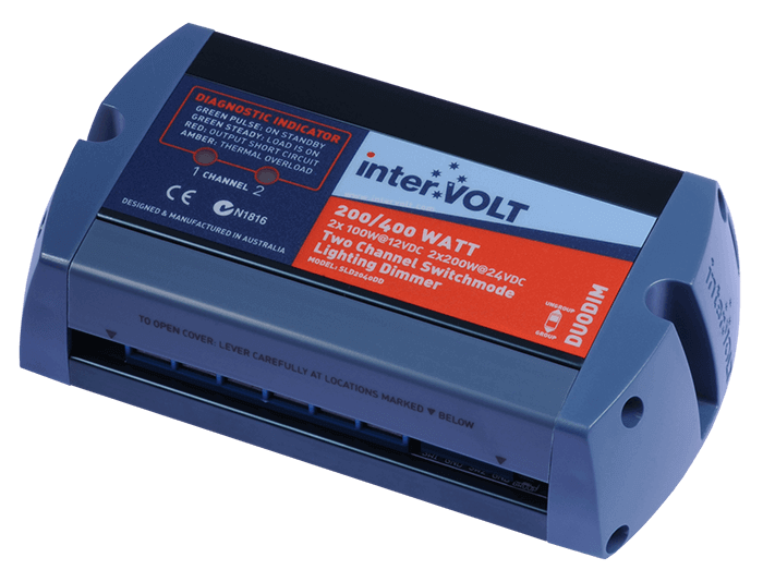 interVOLT SLD2040DD - Switchmode Lighting Dimmer SLD DuoDim Mini - 200/400W