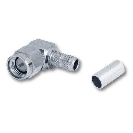 RFI SMA-17 - Pulse SMA Plug Right Angle Connector for RG58