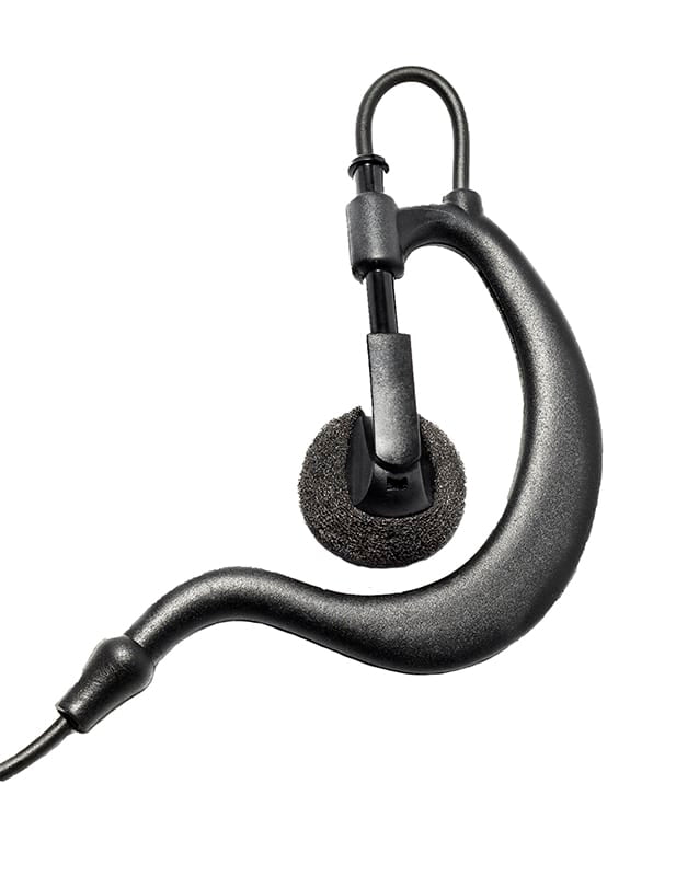 Tait G Hook Receive Only Earpiece Straight - Foxtrot Communications
