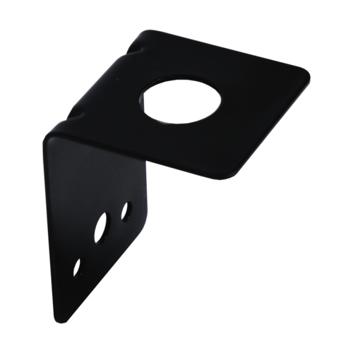 RFI TLM-5 - Heavy Duty Stainless Steel Mobile L Guard Mount Bracket - Black