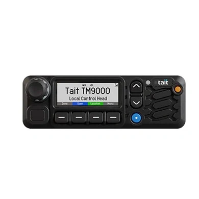 Tait TM9355 VHF DMR Mobile Radio - Colour Display Control Head