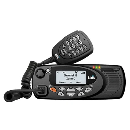 Tait TM9355 DMR Mobile Radio - Large Graphic Control Head