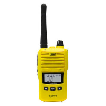 GME TX6165XY UHFCB 5W/1W Portable Radio - Yellow