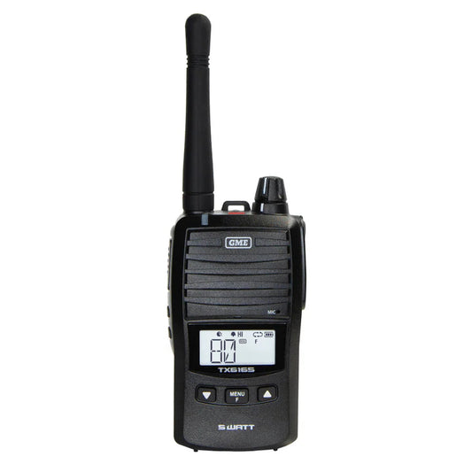 GME TX6165X UHFCB 5W/1W Portable Radio